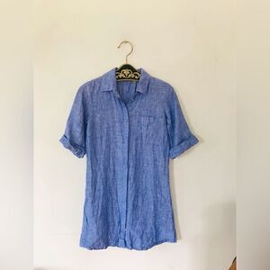 Roberta Roller Rabbit Women's Angela Dress | XS | Small Navy Blue